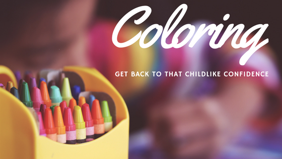 Coloring - get back to that childlike confidence using this artistic exercise